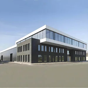 Structural Metal Building Materials Two Story Multi-story Steel Structure Warehouse Building Prefabricated