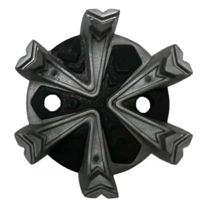 High-Traction Golf Spikes Metal Plastic