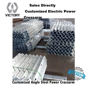 Durable High-Tensile Angle Steel Cross Arm for Power Lines