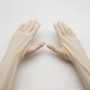 Luvas de Látex Cirúrgicas Ginecológicas Pré-Pó Não Pó