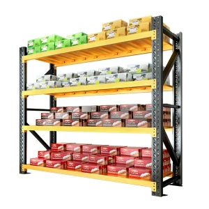 Shopping Mall Metal Storage Shelves