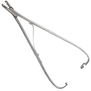 CANWELL Hip Revision Instrument Set Orthodontic Pliers Alloy Narrow Thin Tip Clamp Ring Elastic Placement Tie Holder Forceps