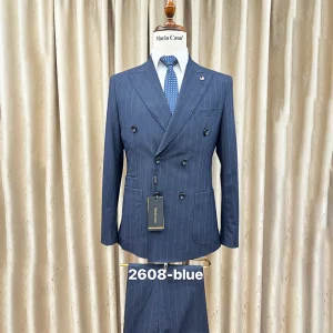 Single Breasted Plus Size Mens Suits 2 Piece Set Jacket Pants Anti-Wrinkle Luxury Wedding Groom Formal Wear Handmade Fast