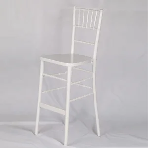 Whole Sale Stackable Wood Chiavari Bar Stool for Restaurants Event Wedding Bar