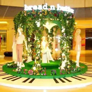 LED Induction Floor Tile Lamp