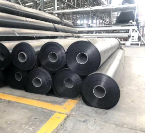 HDPE Geomembrane Biogas Liner Impermeable Membrane For Biogas Digester Sewage Treatment Project