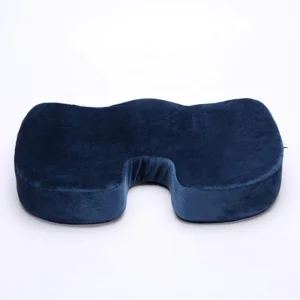 Office Chair Seat Cushions &amp; Pillow Lumbar Support Car Back Support Memory Foam Woven Pillow Set Washable Cover