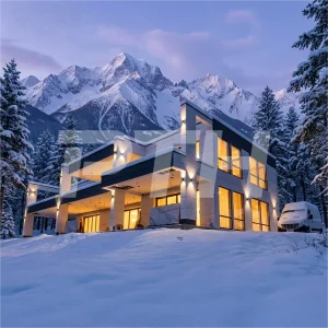 Modern Luxury Glass Prefab Villa