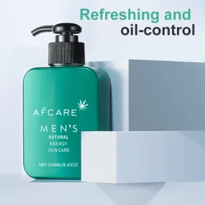 OEM Your Brand Low Price Rich Foaming Oil Control Deep Cleansing Refreshing Bamboo Charcoal Facial Cleanser for Men