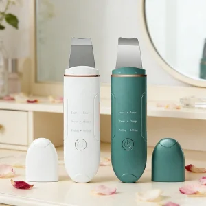 Waterproof Pore Clean Exfoliator Ultrasonic Skin Scrubber