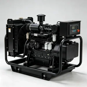 مولد ديزل صامت 50kw رئيسي 70kVA احتياطي 4-Cylinder مبرد بالماء للاستخدام الصناعي والإنشاءات الطارئة
