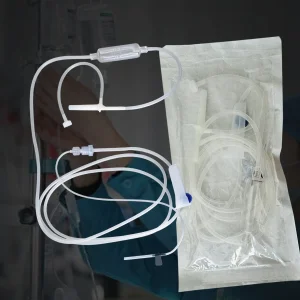 Conjunto de infusión desechable médico premium para uso veterinario