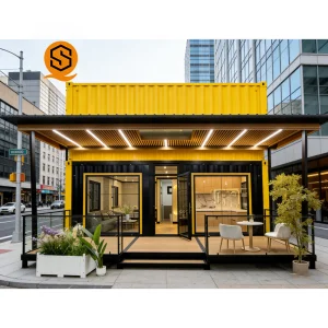 Prefabricated Container Beachfront Villa