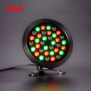 LED Underwater Light 36W IP68 Waterproof Swimming Pool Garden Fountain Light RGB Color Submersible Lamp Portable 24V 5-Year