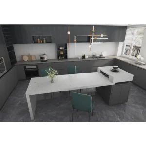 Mesa de Jantar Moderna e Luxuosa Extensível 4-Seater