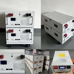 All in One off Grid &amp; Grid Tied Energy Storage System 10kwh 15kwh 20kwh 102.4V Stacked Lithium Battery Hybrid Inverter for Home