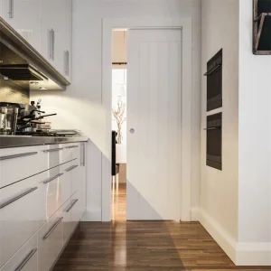 Cbmmart Wooden Door Cavity Privacy Wooden Pocket Sliding Doors