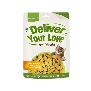 Nutritious 100g Fish Shape Crunchy Catnip Treats with Teeth Cleaning Effect Suitable for Retail Grain Free Cat Treats