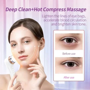 Cold Hot Pack Anti Aging Dark Circles Wrinkles Removal Eye Massager