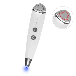 Portable Microcurrent Face Lift Machine with LED Light Therapy Vacuum Suction &amp; PDT for Wrinkle Remover Supports CN Plugs