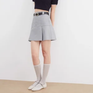 Spring Summer High-Waist Skirt