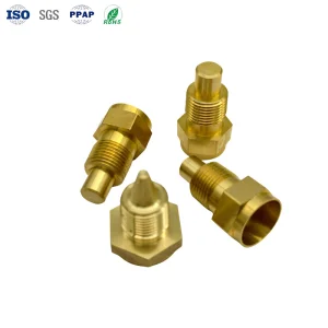 Precision CNC Machining Custom Brass Pipe Fasteners for Industrial Use