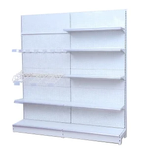 Display Shelf Racks Single-side Light Duty Perfume Store Shelf Beauty Shop Cabinets