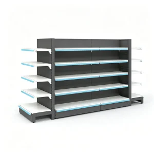 Gondola Shelf Supermarket