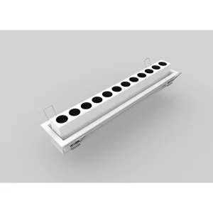 UGR12 Anti-glare 20W Linear LED Downlight