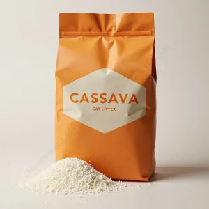 Produção de Areia para Gato à Base de Mandioca Premium Serviços Personalizados OEM/ODM para Produtos de Areia para Gato Desodorante para Areia para Gato Produtos de Rápida Absorção de Água
