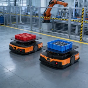 Heavy Load Backpack Mobile Agv Robot for Automotive Industry