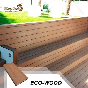 Swimming Pool WPC Decking 100% Waterproof and Anti-Slip Resistance