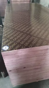 1220*2440mm Customized Film Faced Construction Fire Retardant Plywood for Sale