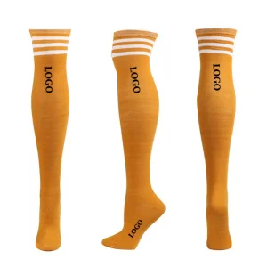 Good Quality Black Customized Logo Compression Sport Socks for Summer