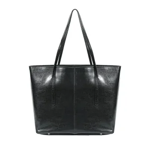 China Women's Leather Handbag Vintage Tote