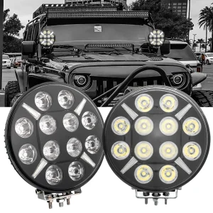 Factory Price 9 Inch Round Roof Lights Led Work Light 12V 24V 9 Inch 120w Led Driving Light for Truck 4x4 SUV Truck 4WD