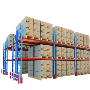 Adjustable Warehouse Storage Rack System Heavy Duty Pallet Rack Steel Shelf Steel Storage Rack for Logistics Storage garage shelving