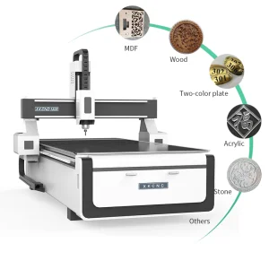 XUNKE 6kw Spindle Relief Making CNC Router Woodworking Machine