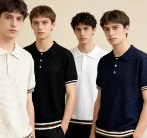 Men's Daily Casual Polo Shirts Breathable Quick Dry Apparel Custom Logo