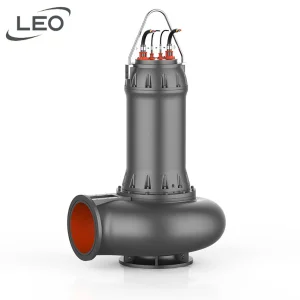 Leo Non-Clogging Industrial Electric Vertical Submersible Sewage Water Pump for Wastewater Drainage