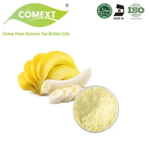 Comext Mayorista Polvo de Plátano Fruta Mejor Calidad 100% Polvo de Plátano Liofilizado Natural