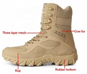 Manufacturer Wholesaler 511 En 3515 Sand Wear-resistant Hiking Boots Breathable Jungle Desert Boots Wholesaler