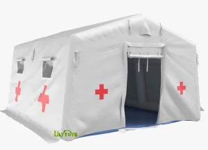 Tienda de desinfección inflable de cuarentena
