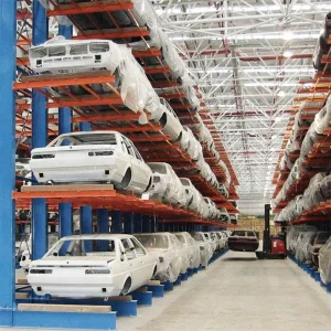 Jracking Corrosion-Resistant Industrial Storage Rack Heavy Duty Car Warehouse Cantilever Racking System