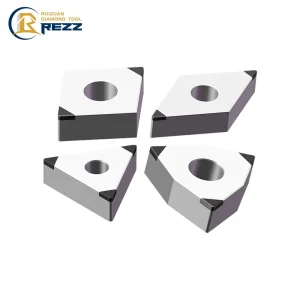 Tipped PCBN Inserts PCBN Diamond Cutting Tools CBN Turning Inserts Semi-Finishing for Bearings