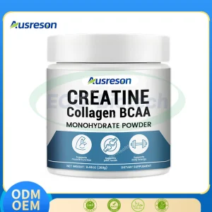Ausreson OEM Sports Supplement Muscle Recovery and Beauty Creatine Collagen Bcaa Powder