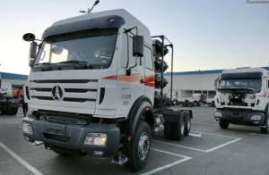 Beiben Tractor Truck 6X4 10 Wheeler Container Transport Truck Bei Ben Tractor Head Truck Price
