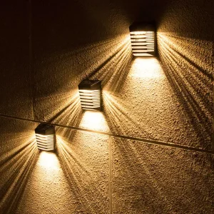 China Split type solar panel 100 COB induction wall lamp