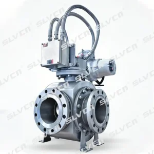 Electric Top Entry DBB Ball Valve