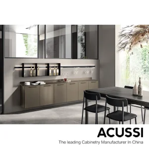 Fabricante de China Muebles de Cocina de Acero Inoxidable de Alta Calidad Hechos a Medida